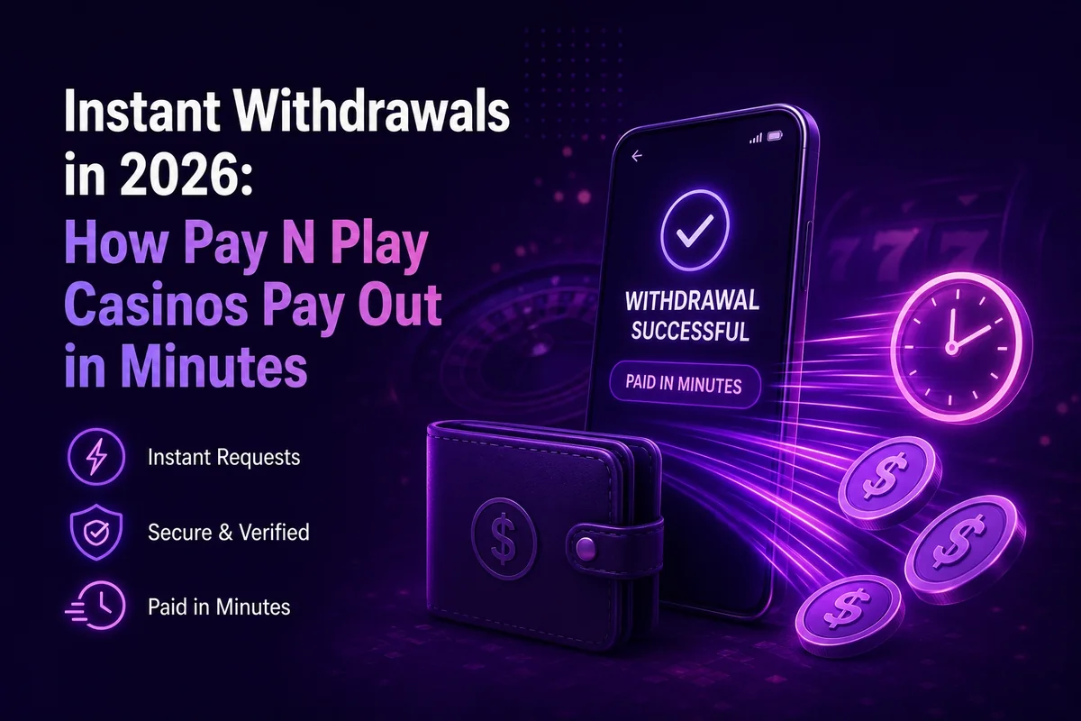 Instant withdrawal casinos