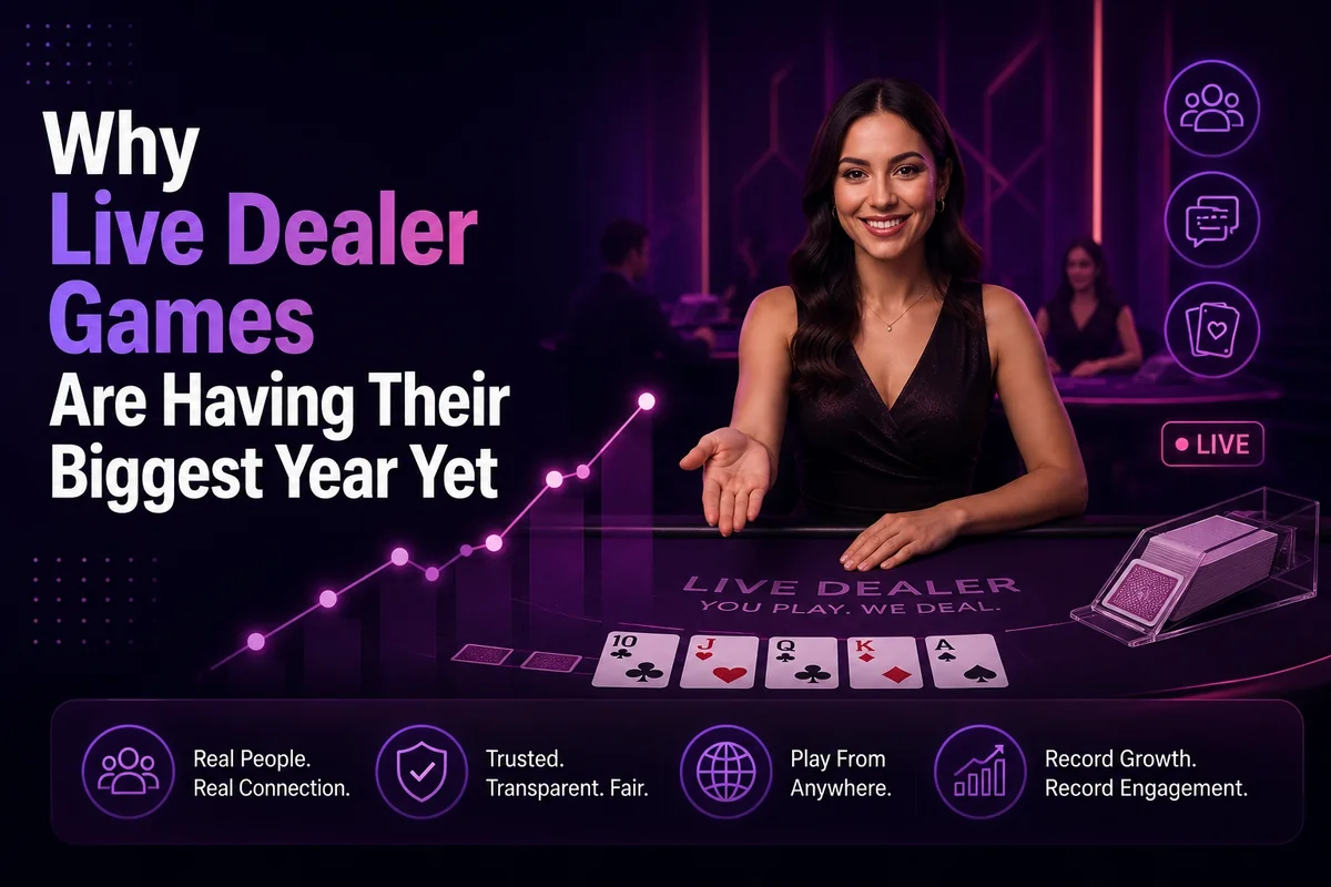 Live dealer casino games