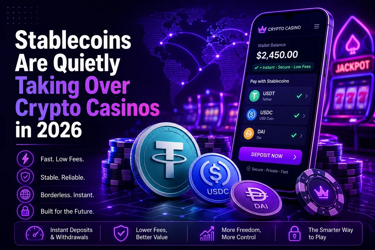 Stablecoins and crypto casinos